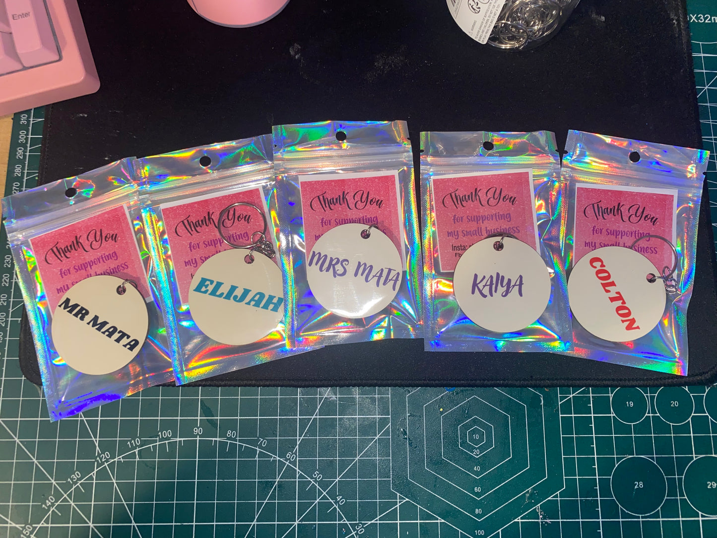 Sublimation Keyring