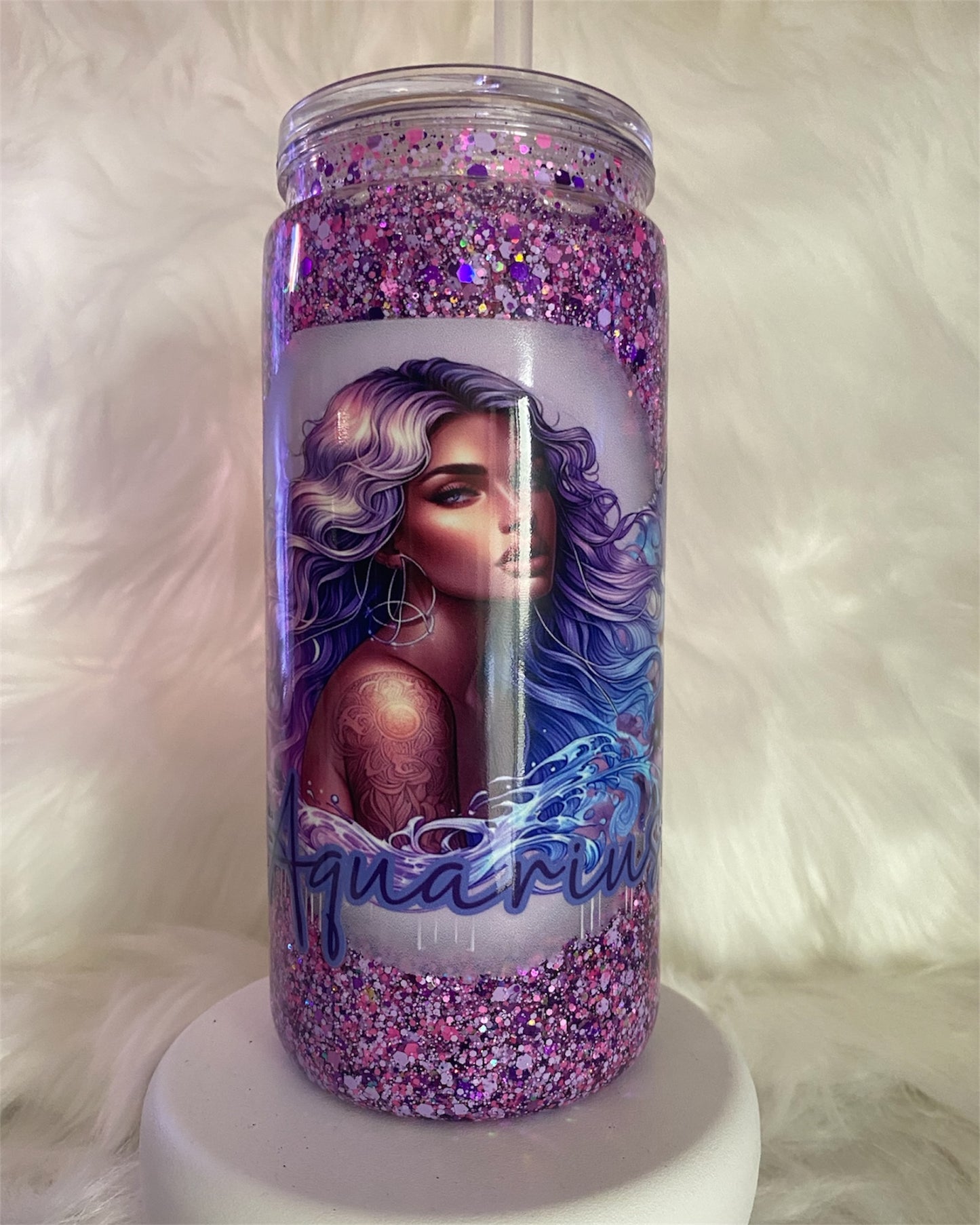 16OZ TALL SNOWGLOBE