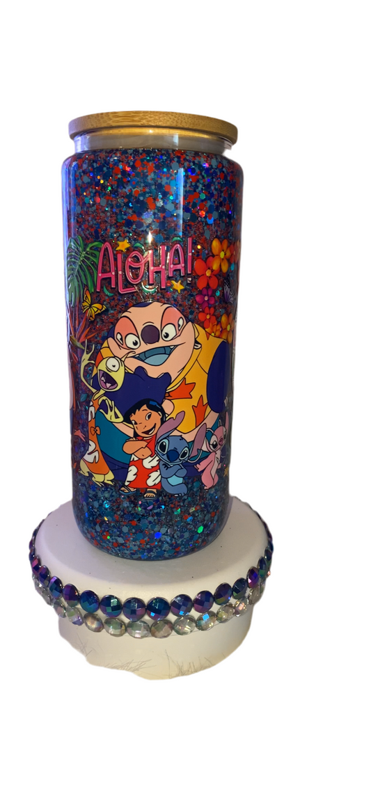 20oz GLASS SNOWGLOBE