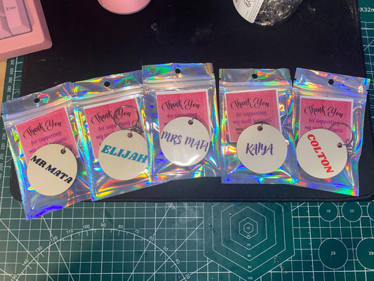 Sublimation Keyring